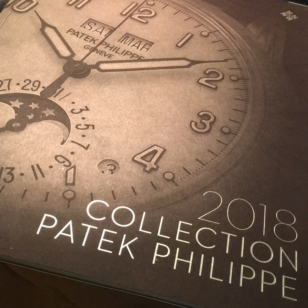 PATEK PHILIPPE 2018 COLLECTION CATALOG